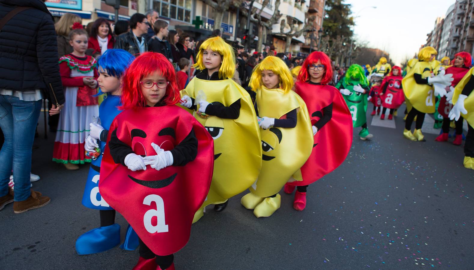 Las calles de Logroño se llenan de disfraces (I)