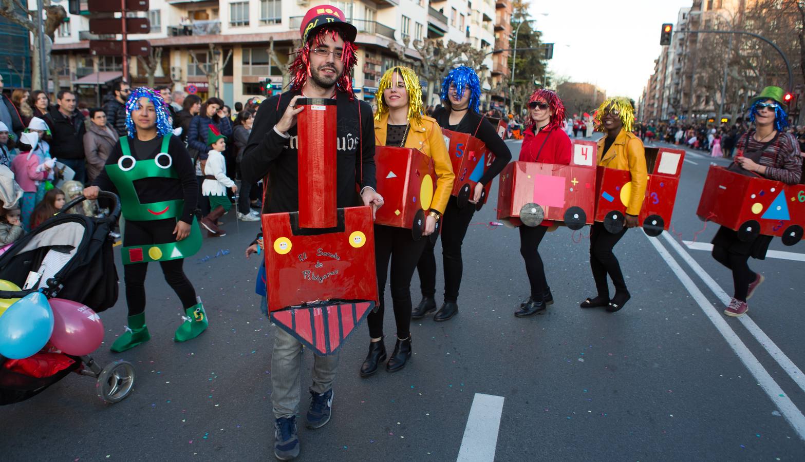 Las calles de Logroño se llenan de disfraces (I)