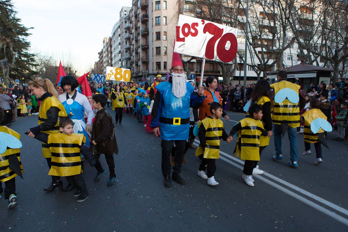 Las calles de Logroño se llenan de disfraces (I)