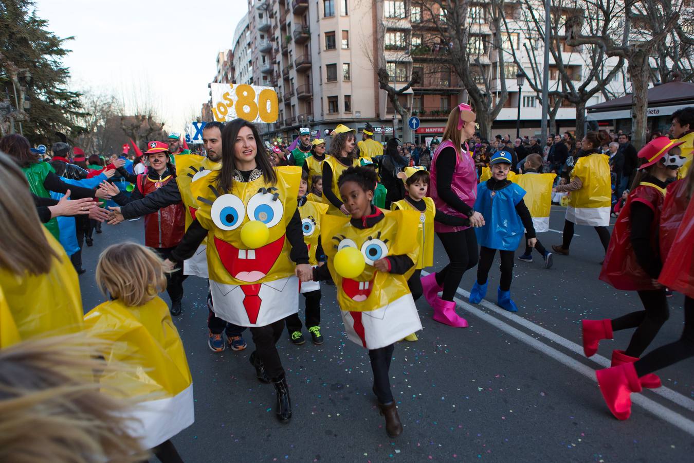 Las calles de Logroño se llenan de disfraces (I)