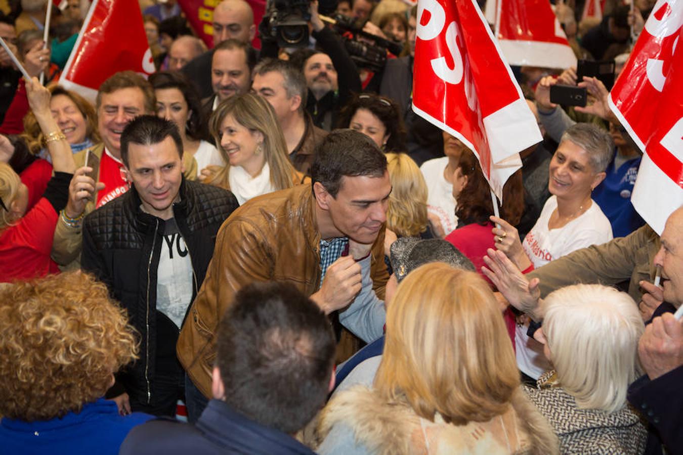 Pedro Sánchez en Aldeanueva de Ebro (I)