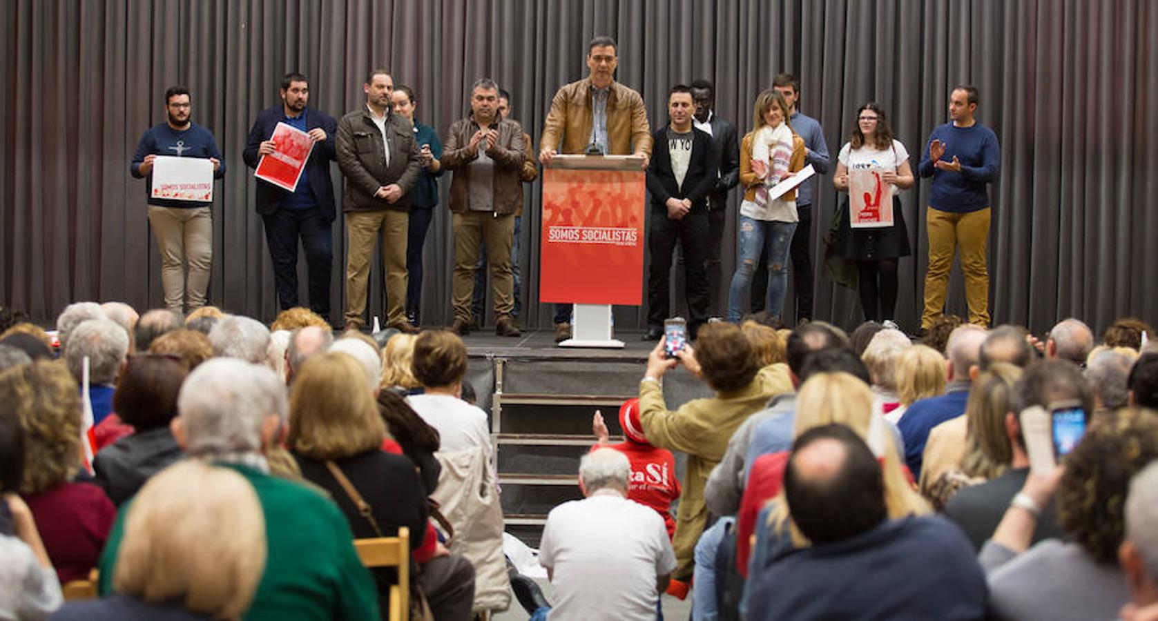 Pedro Sánchez en Aldeanueva de Ebro (I)