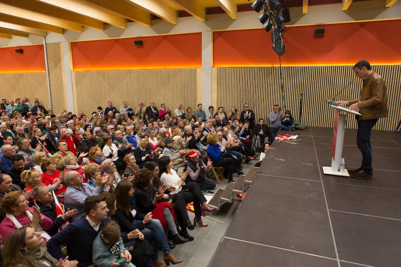 Pedro Sánchez en Aldeanueva de Ebro (I)