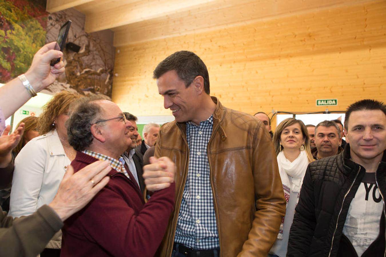 Pedro Sánchez en Aldeanueva de Ebro (I)