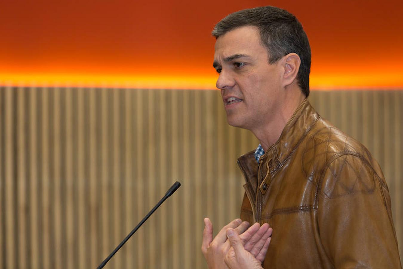 Pedro Sánchez en Aldeanueva de Ebro (II)