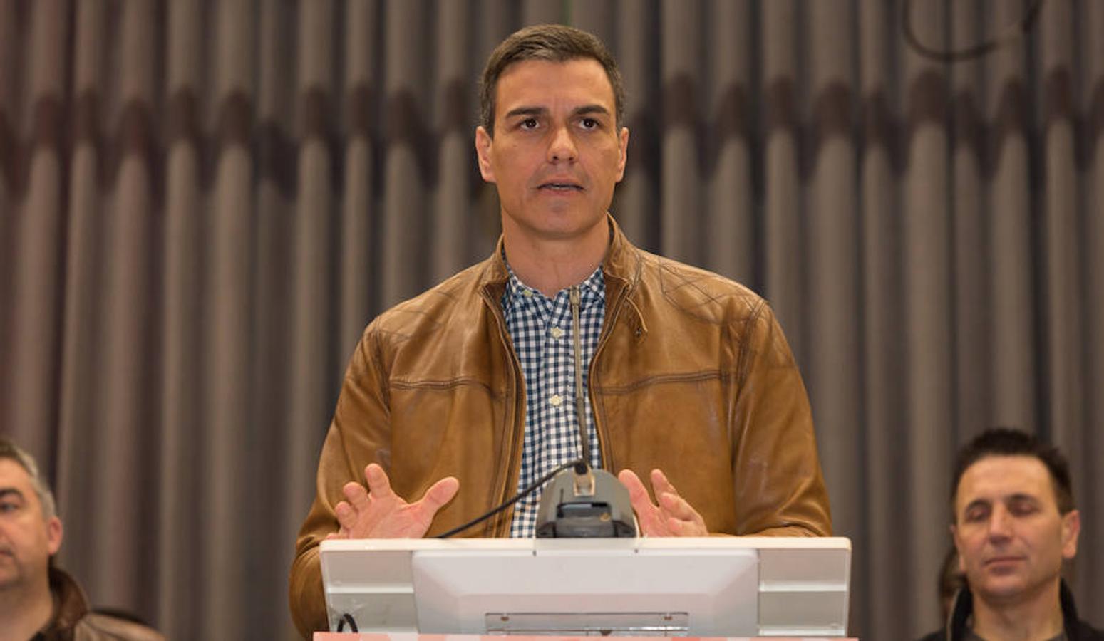 Pedro Sánchez en Aldeanueva de Ebro (II)