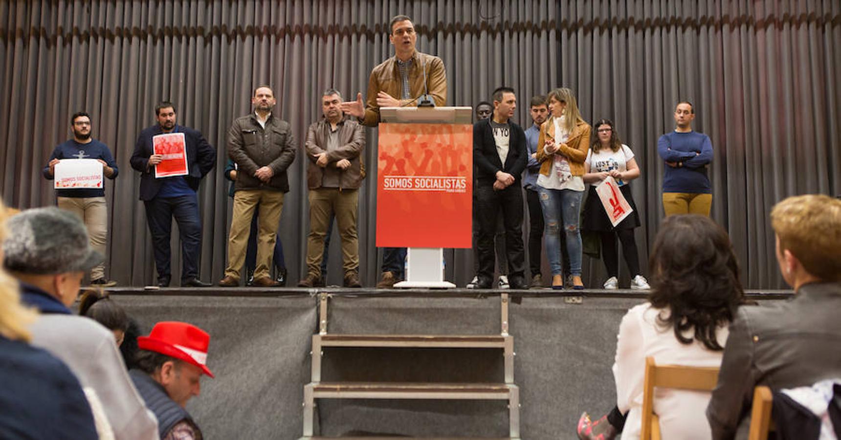 Pedro Sánchez en Aldeanueva de Ebro (II)