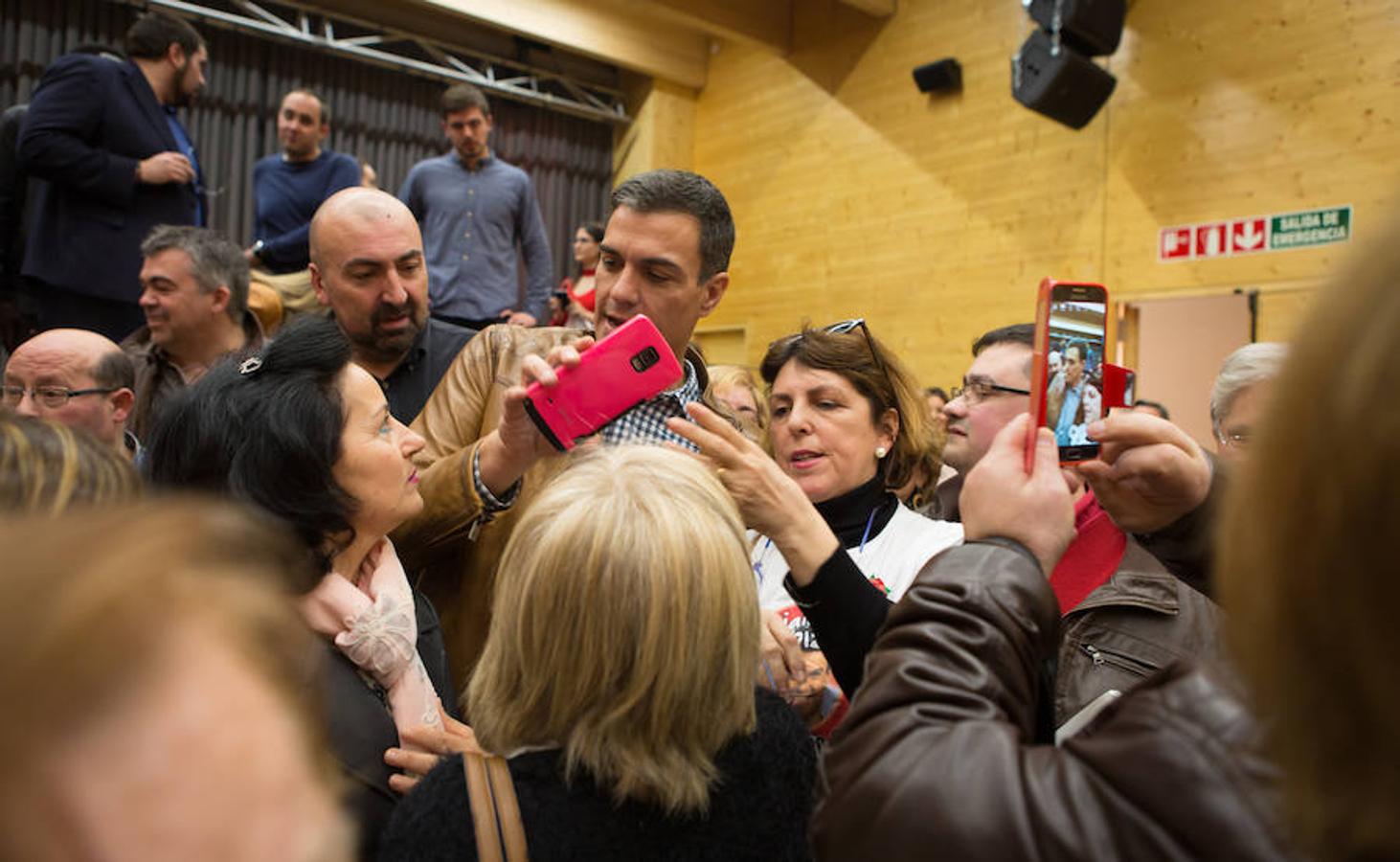 Pedro Sánchez en Aldeanueva de Ebro (II)
