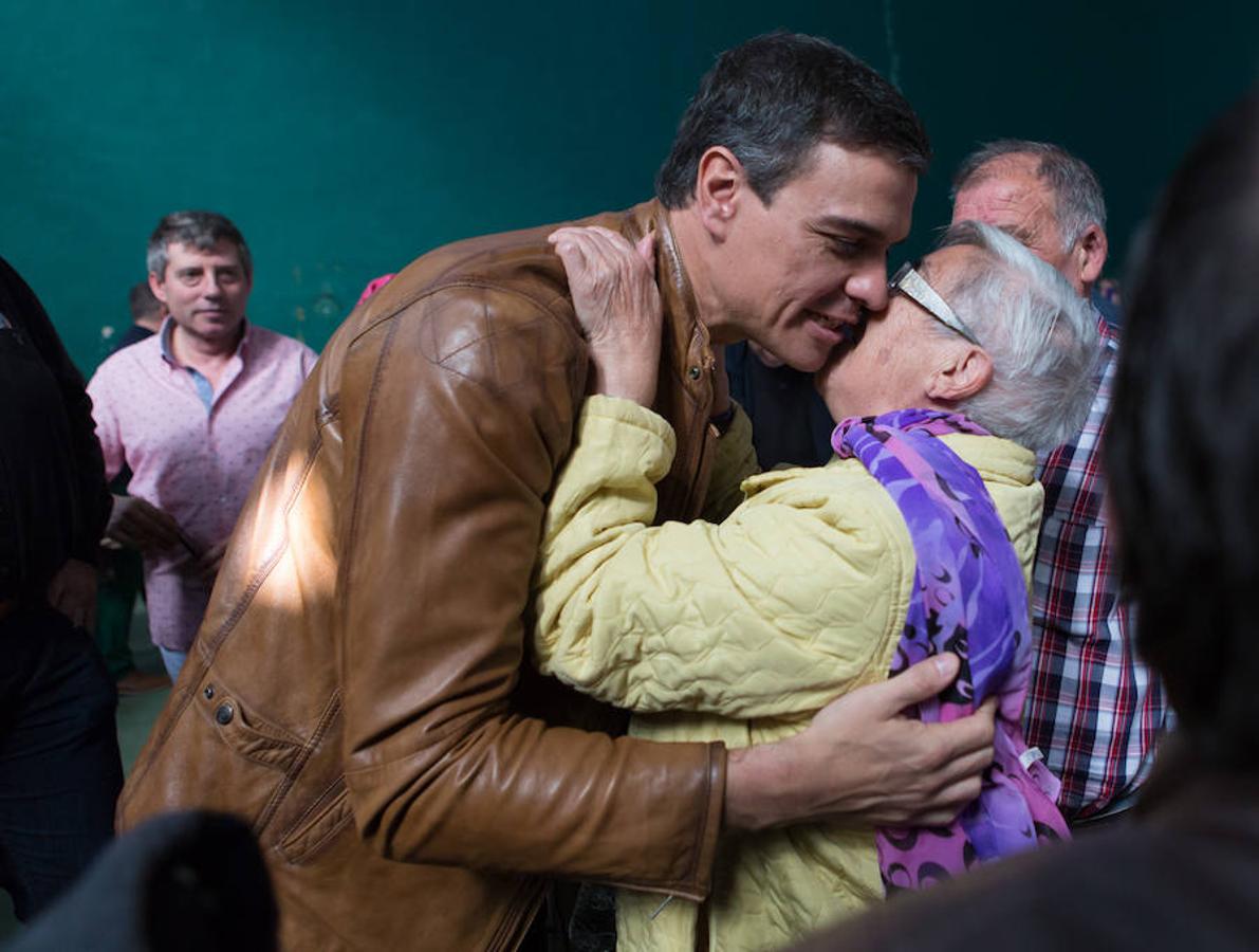 Pedro Sánchez en Aldeanueva de Ebro (II)