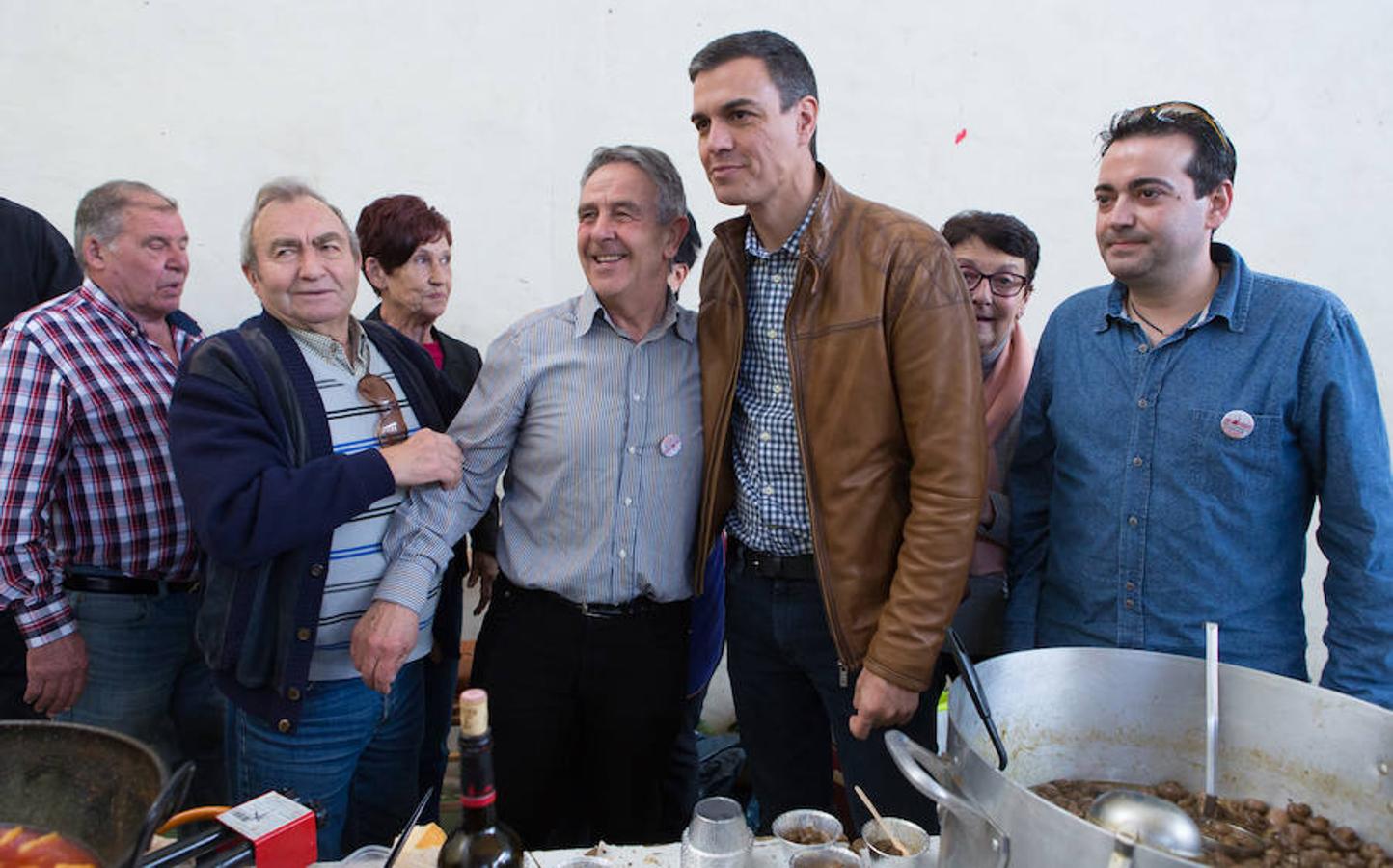 Pedro Sánchez en Aldeanueva de Ebro (II)