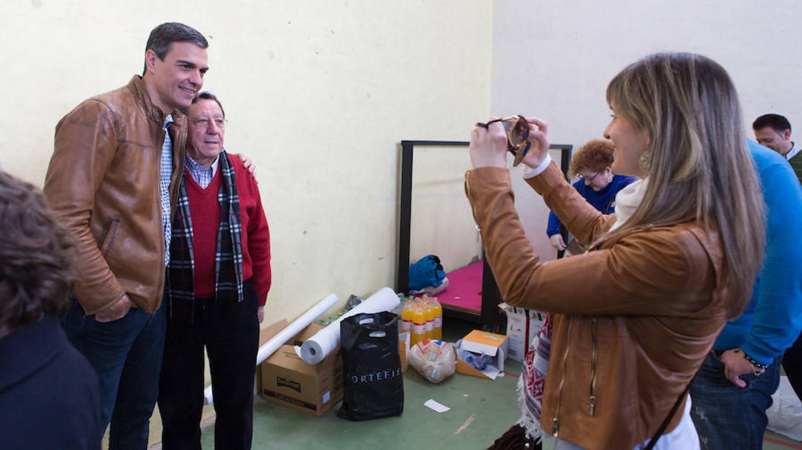 Pedro Sánchez en Aldeanueva de Ebro (II)