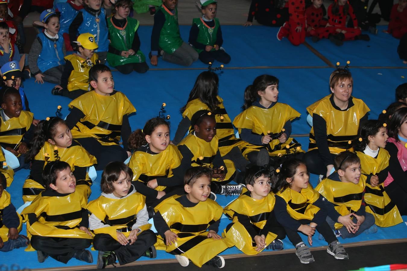 Chiquientierro de la Sardina en el Polideportivo de Las Gaunas