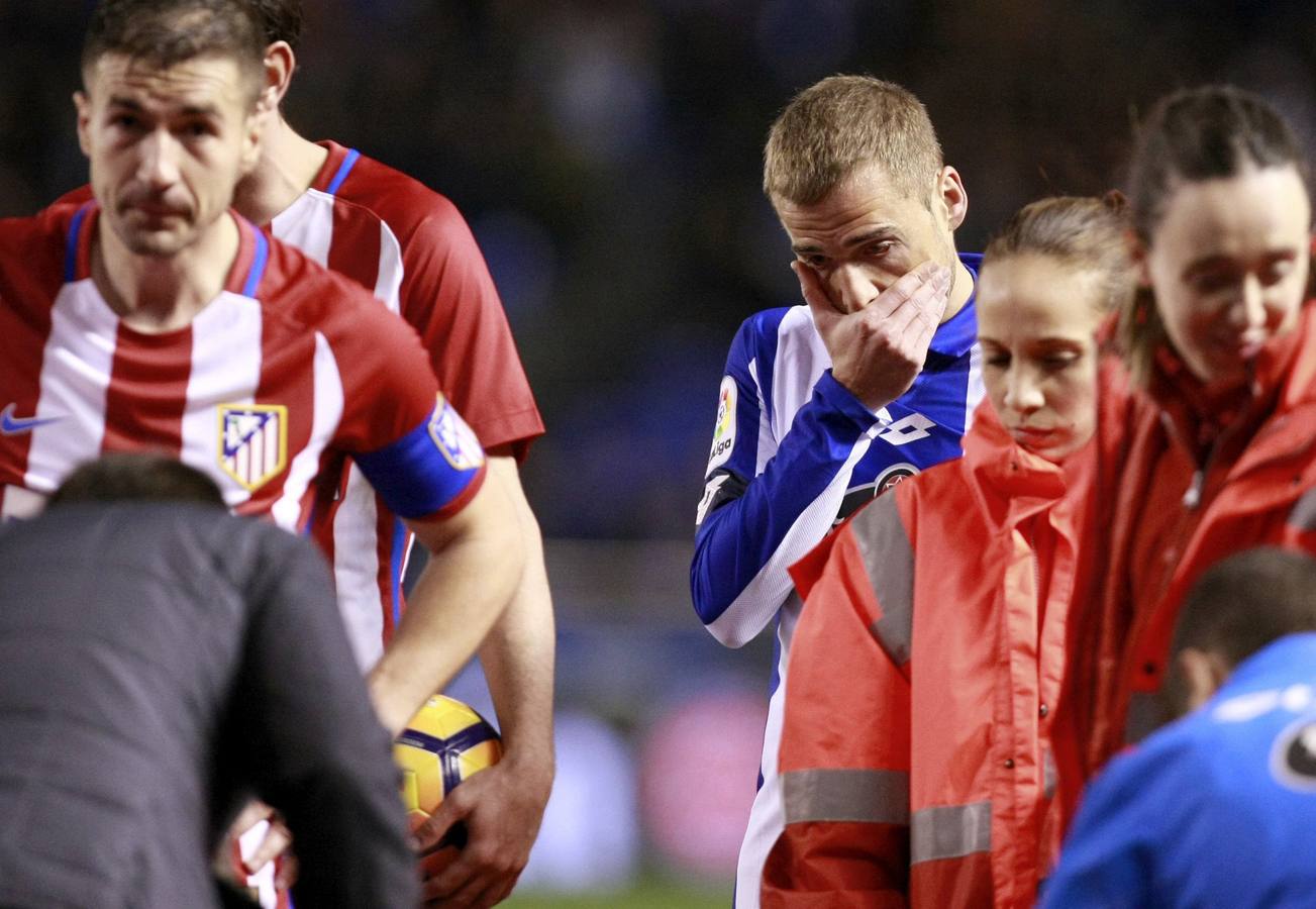 Las imágenes del susto de Fernando Torres