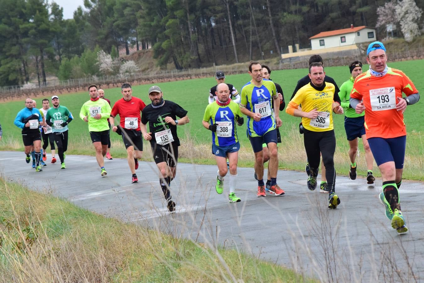 Pablo Mas repite en la Media Maratón del Camino (I)