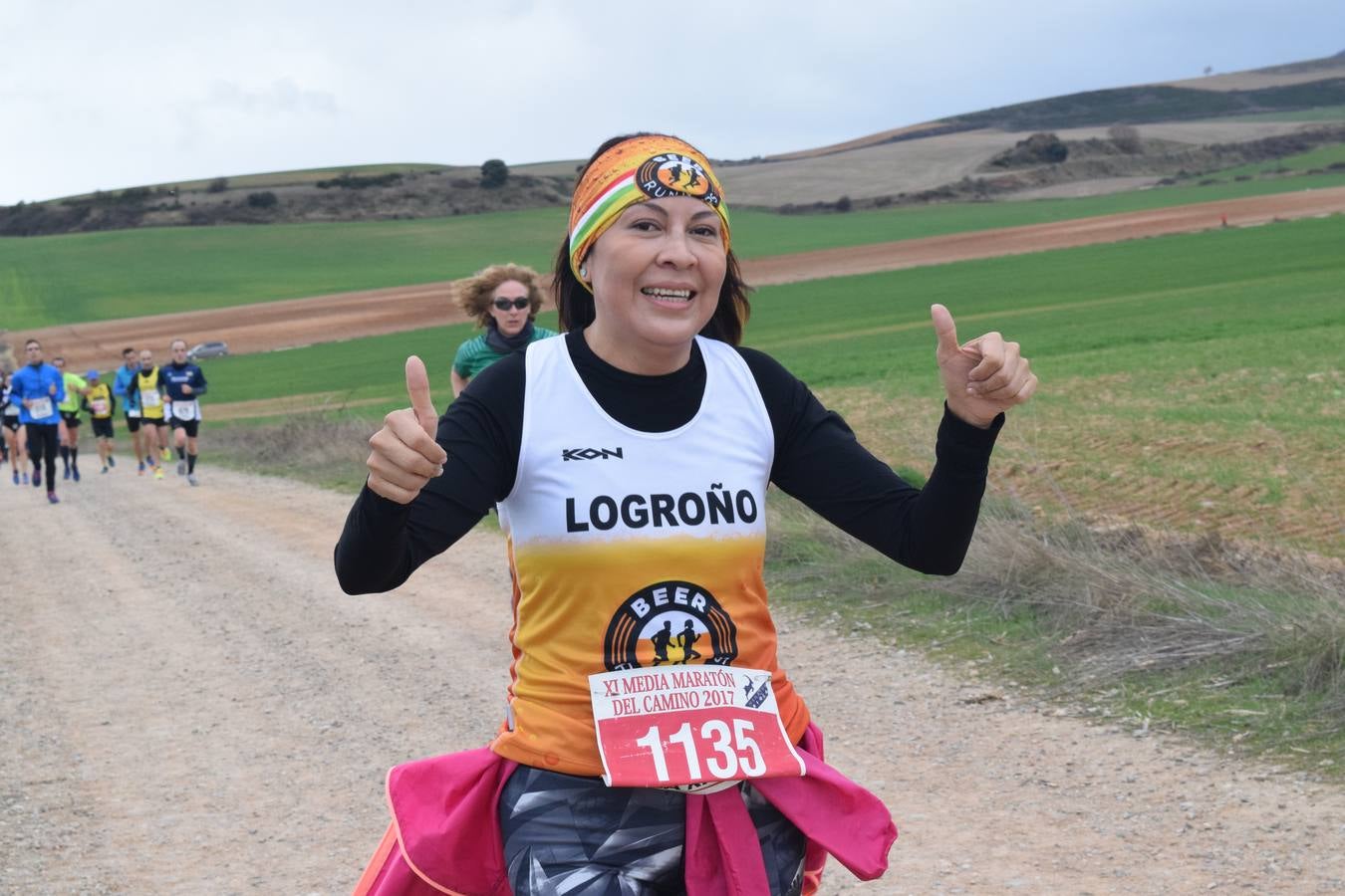 Pablo Mas repite en la Media Maratón del Camino (I)