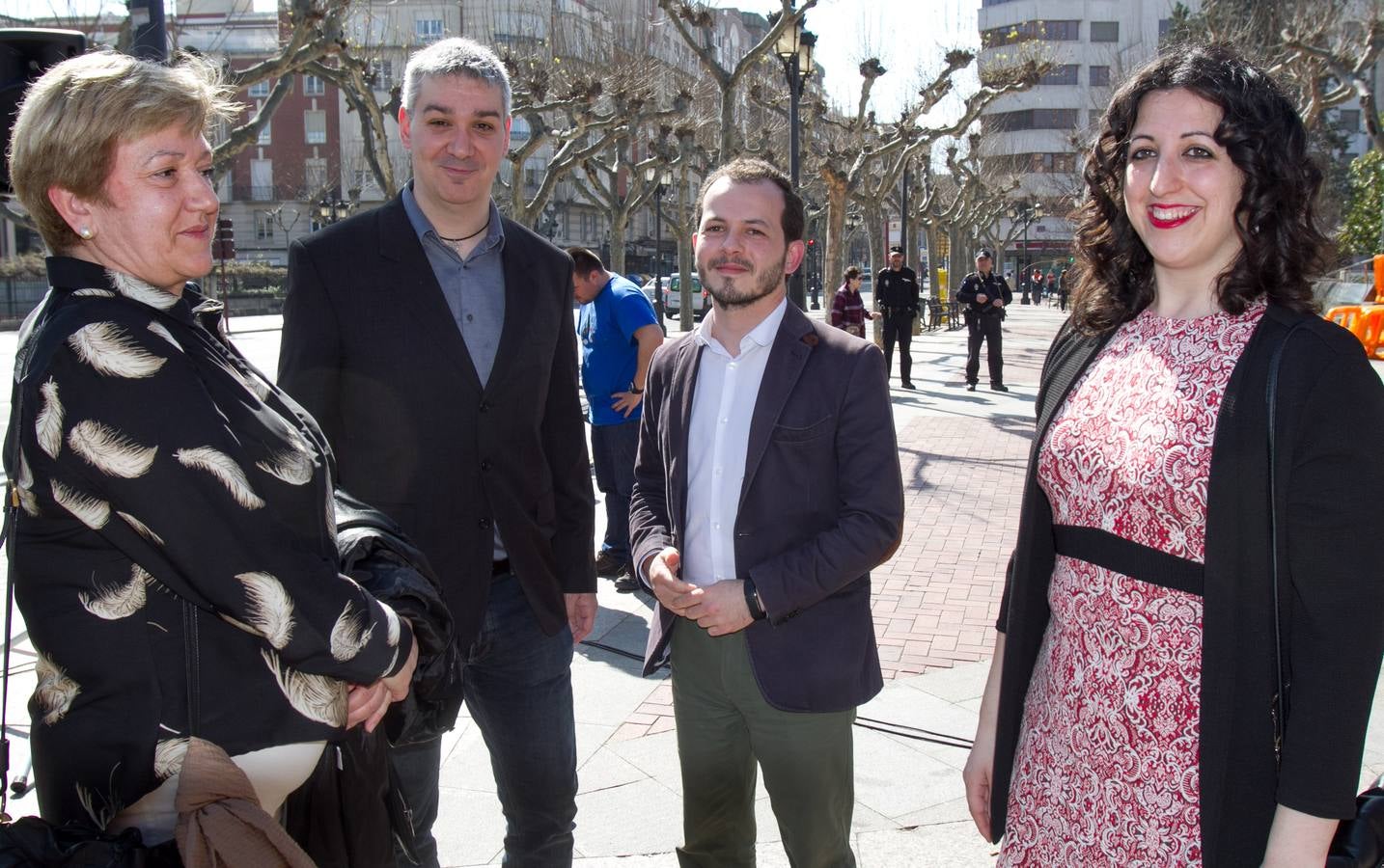 Homenaje en Logroñoa las víctimas del terrosimo