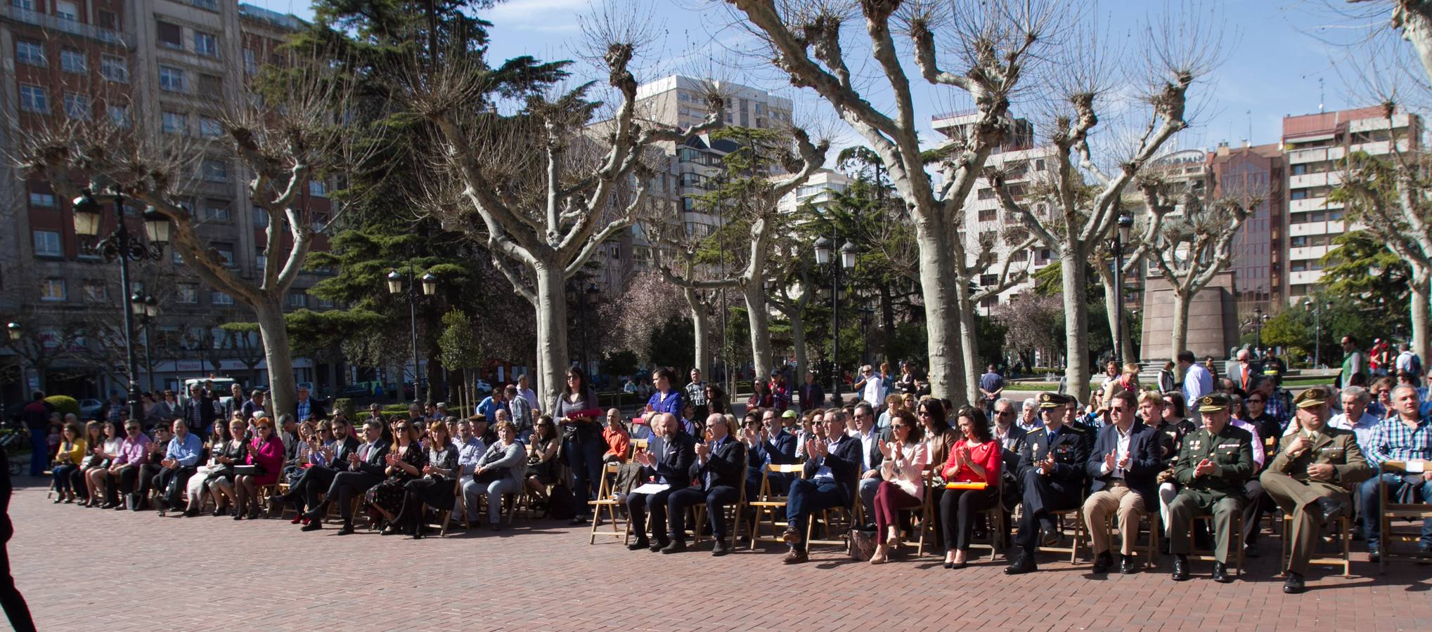 Homenaje en Logroñoa las víctimas del terrosimo