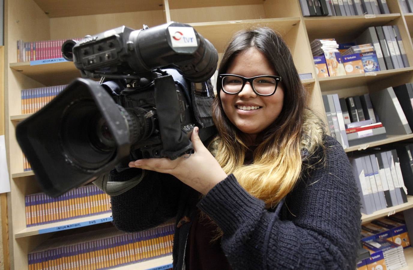 Alumnos del IES Comercio visitan la multimedia de Diario LA RIOJA