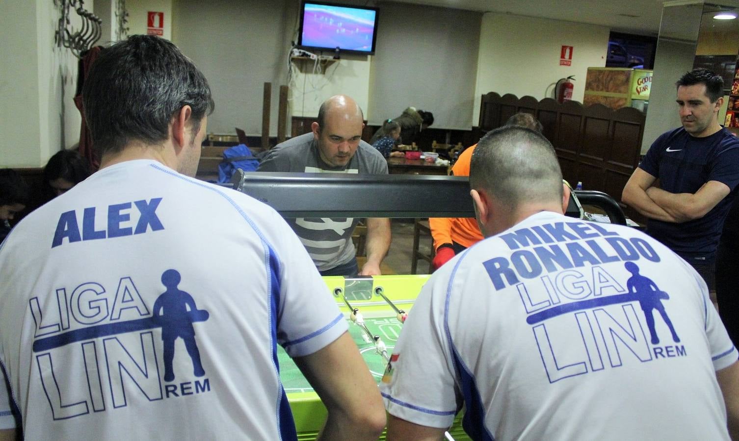 Futbolín en Zarratón