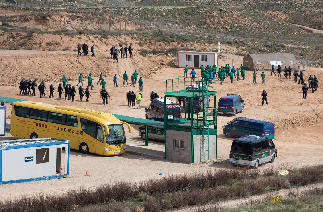 Ejercicios de Entrenamiento para Gestión Civil de Crisis en el que han participado 200 agentes europeos