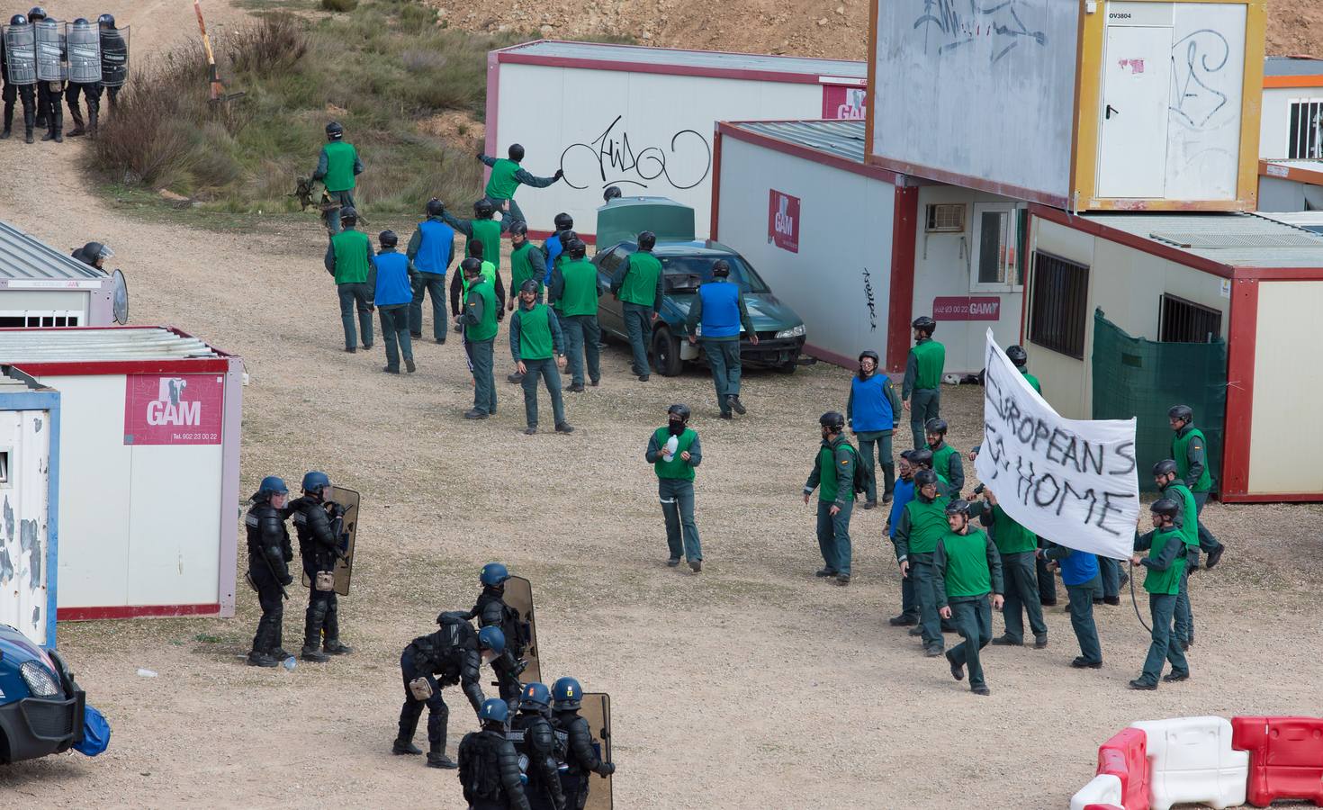 Ejercicios de Entrenamiento para Gestión Civil de Crisis en el que han participado 200 agentes europeos