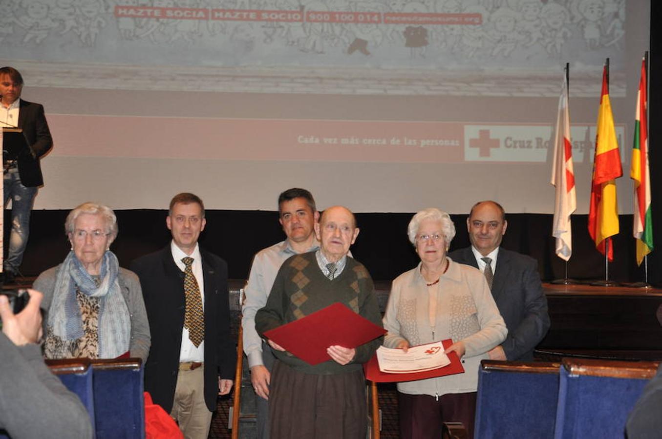 Recuerdo de Cruz Roja a sus veteranos