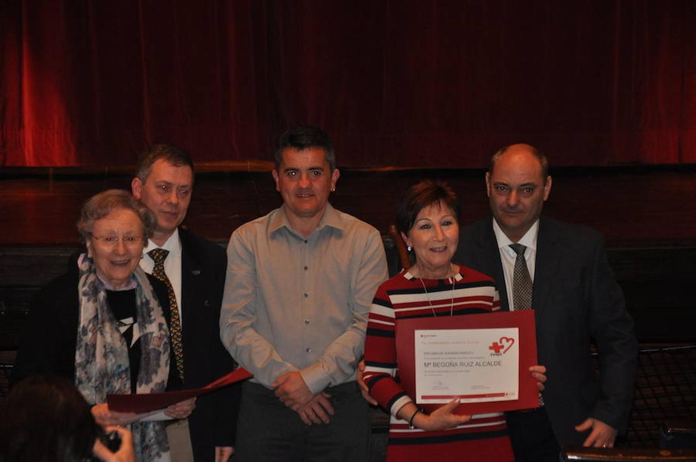 Recuerdo de Cruz Roja a sus veteranos