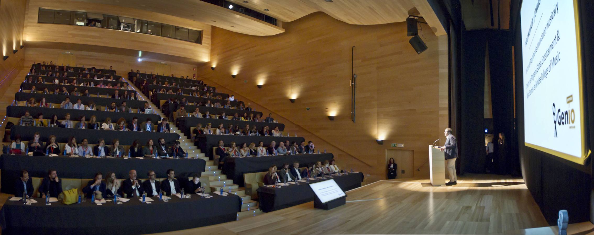 Jornada de las ponencias de los Premios Genio de Vocento, que este año se celebran en Logroño