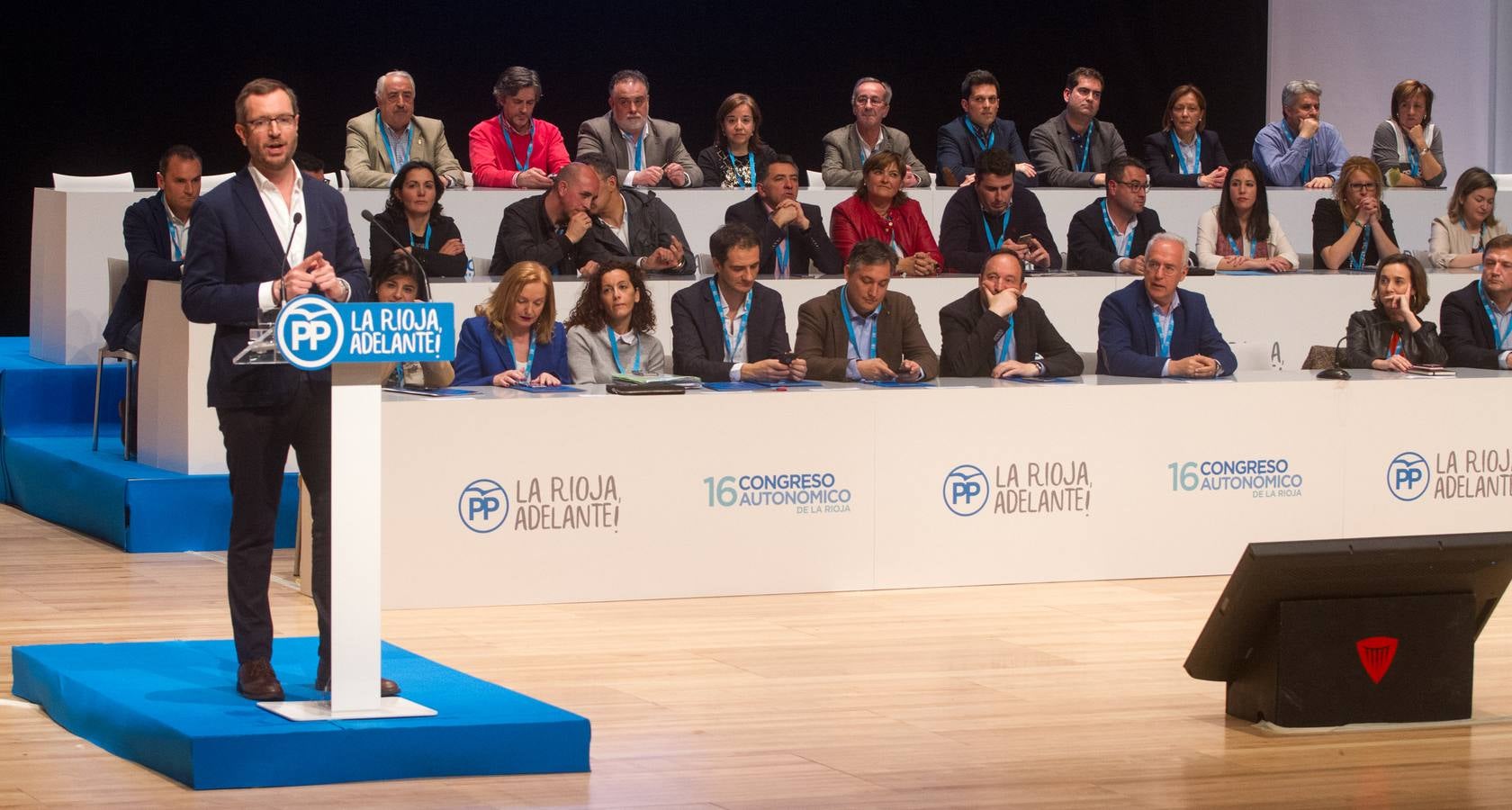 Congreso del Partido Popular de La Rioja: Ceniceros, nuevo presidente del PP riojano