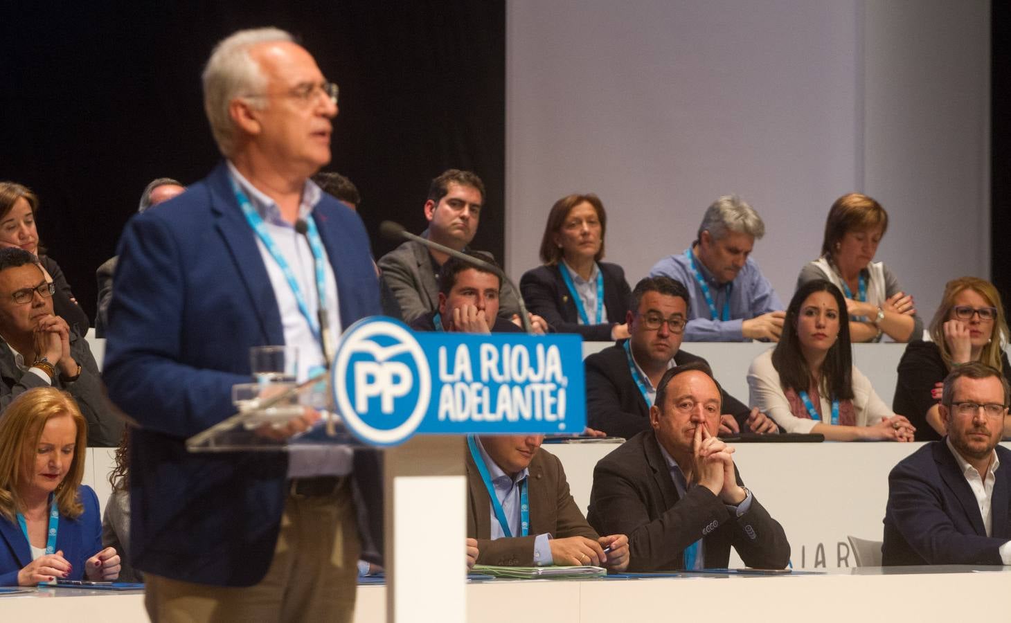 Congreso del Partido Popular de La Rioja: Ceniceros, nuevo presidente del PP riojano