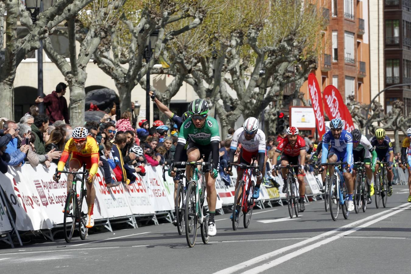 Vuelta ciclista a La Rioja: Así ha sido la meta