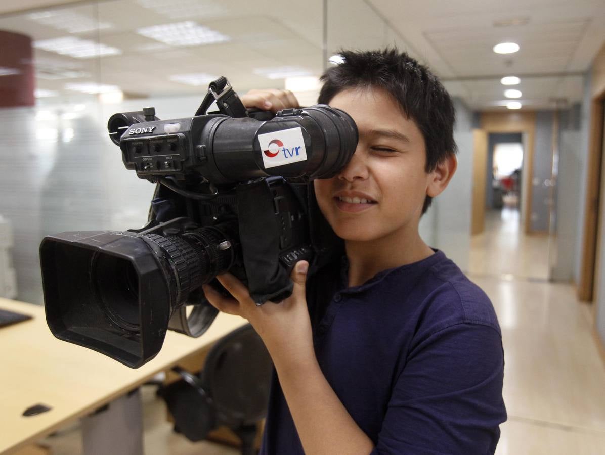 Los alumnos de 5º A del Colegio Navarrete El Mudo visitan la multimedia de Diario LA RIOJA