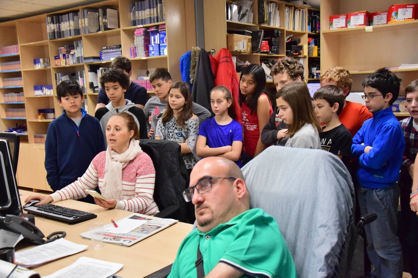 Visita de 5º del Milenario de la Lengua