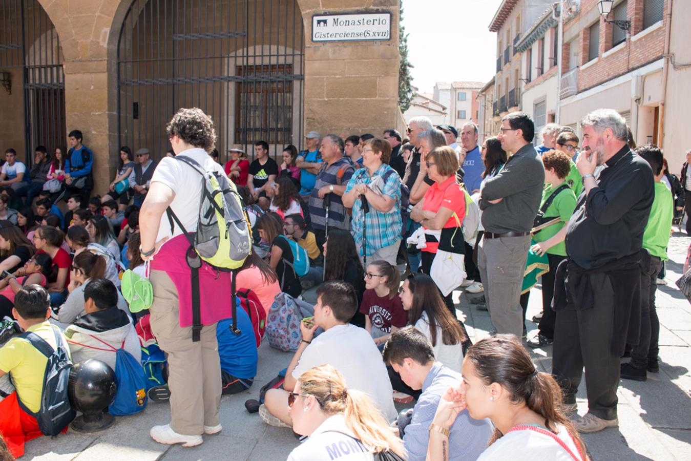 Peregrinación de 150 jóvenes de confirmación