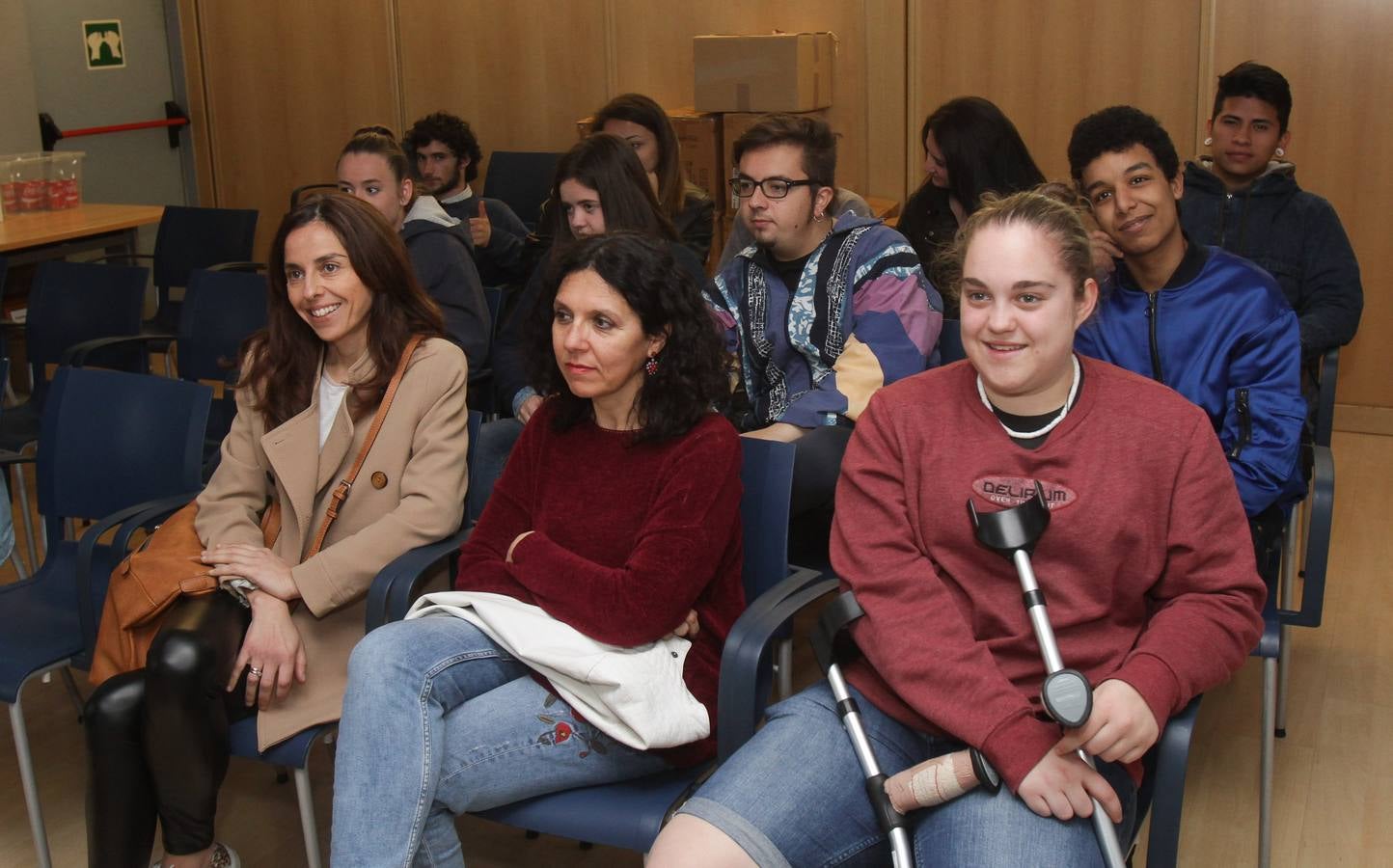 Visita del IES La Laboral