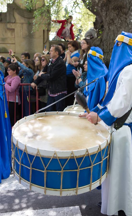 El paso del ‘Santo Cristo resucitado&#039; cierra la Semana Santa (I)