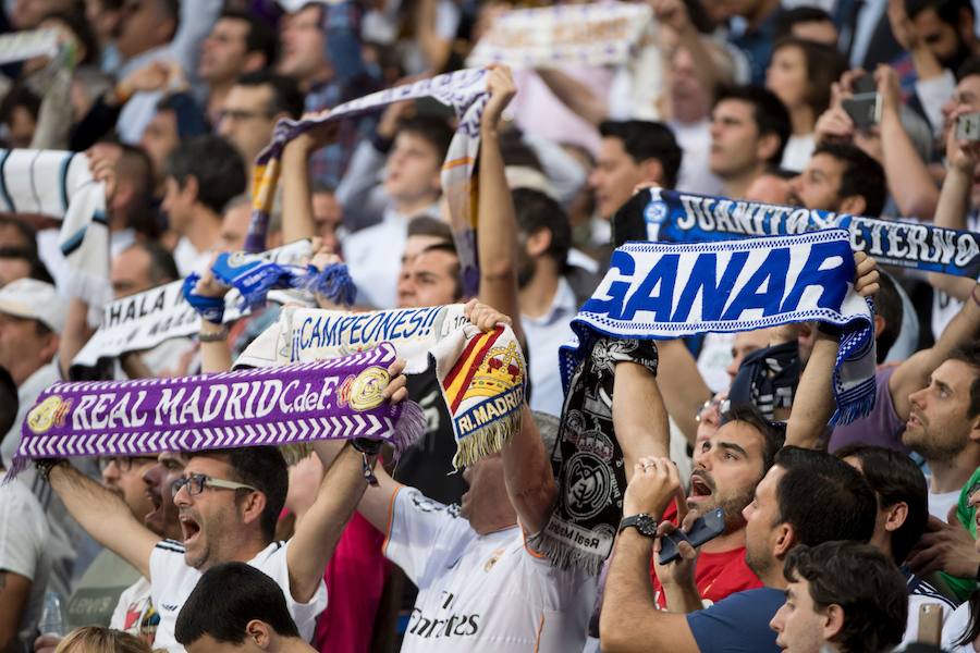 El Real Madrid-Bayern, en imágenes