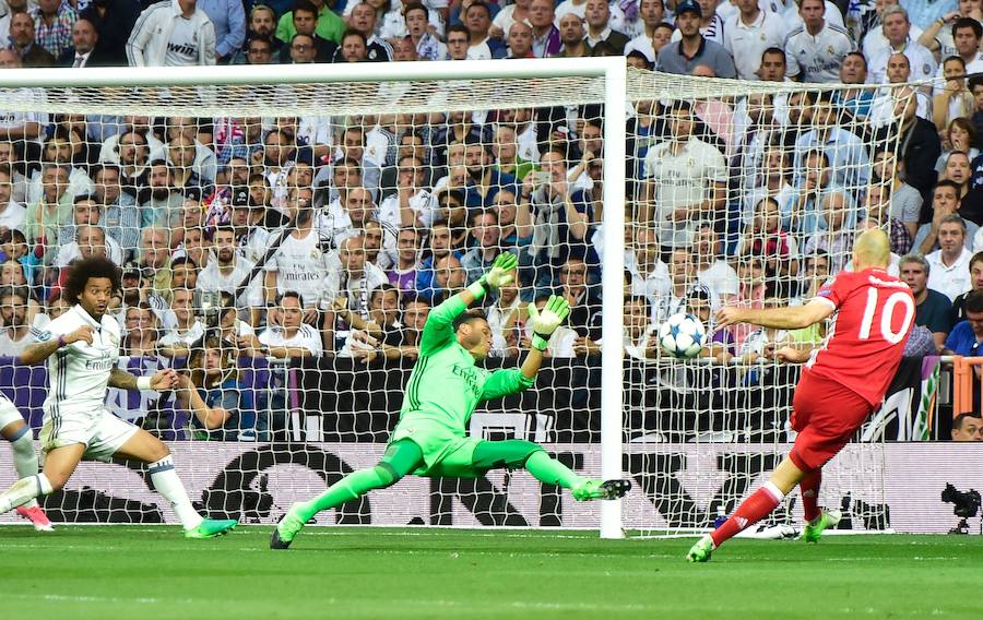 El Real Madrid-Bayern, en imágenes