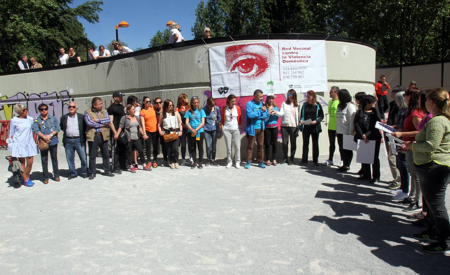Marcha por los buenos tratos en Logroño