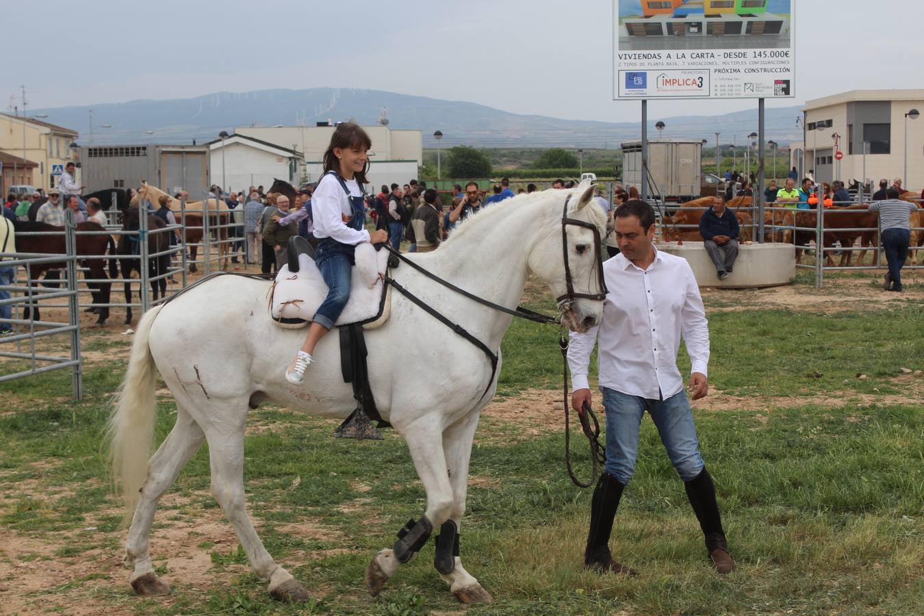 Feria de ganado en Rincón de Soto