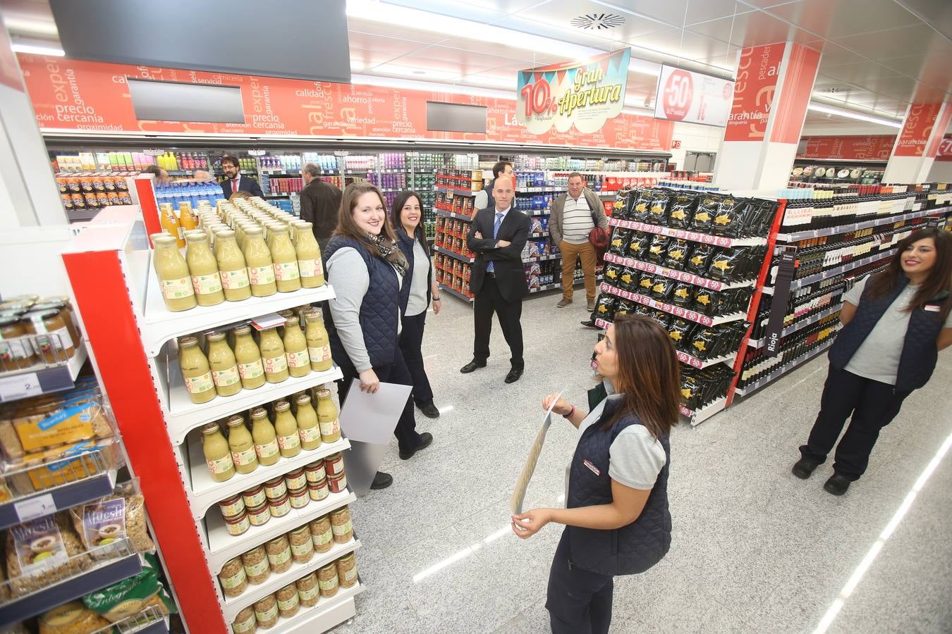 Supercor, de El Corte Inglés, celebra su inauguración en Logroño