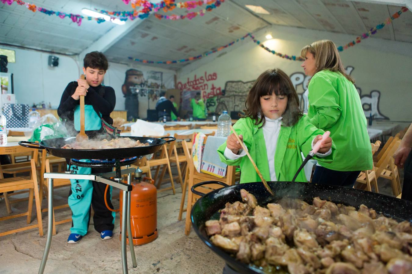 Concurso de paellas en las fiestas de Albedla