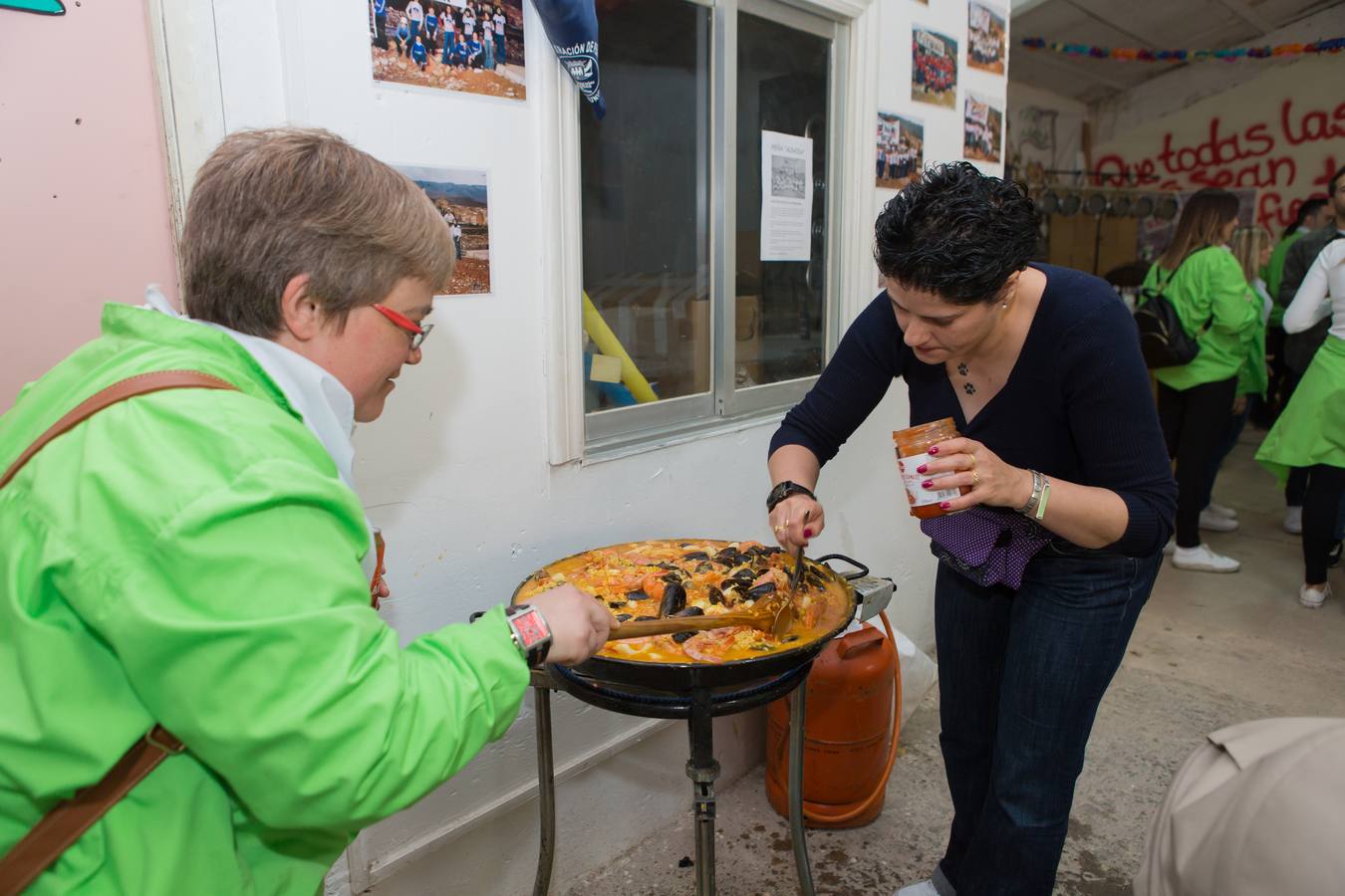 Concurso de paellas en las fiestas de Albedla