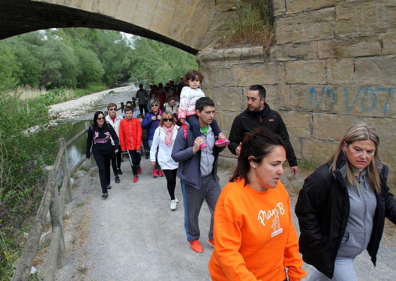 Paseo saludable en Logroño y Villamediana