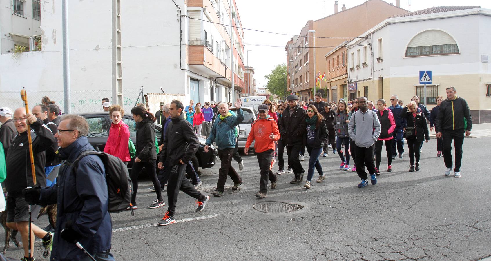 Paseo saludable en Logroño y Villamediana