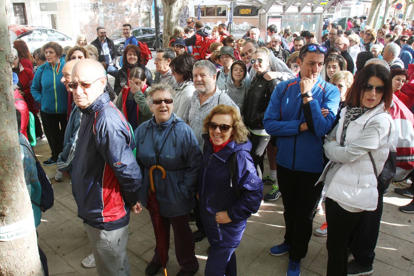 Paseo saludable en Logroño y Villamediana