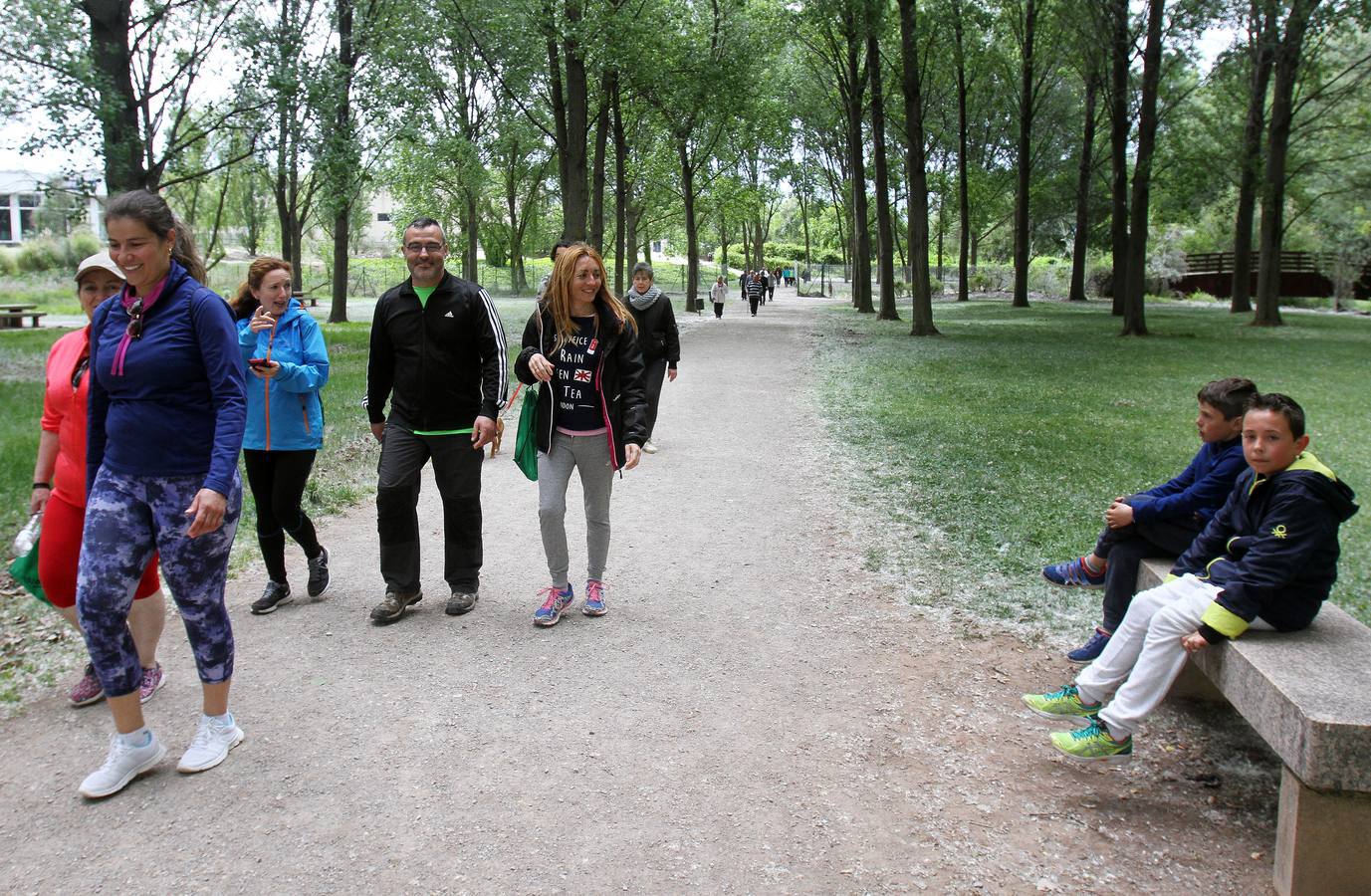 Paseo saludable en Logroño y Villamediana