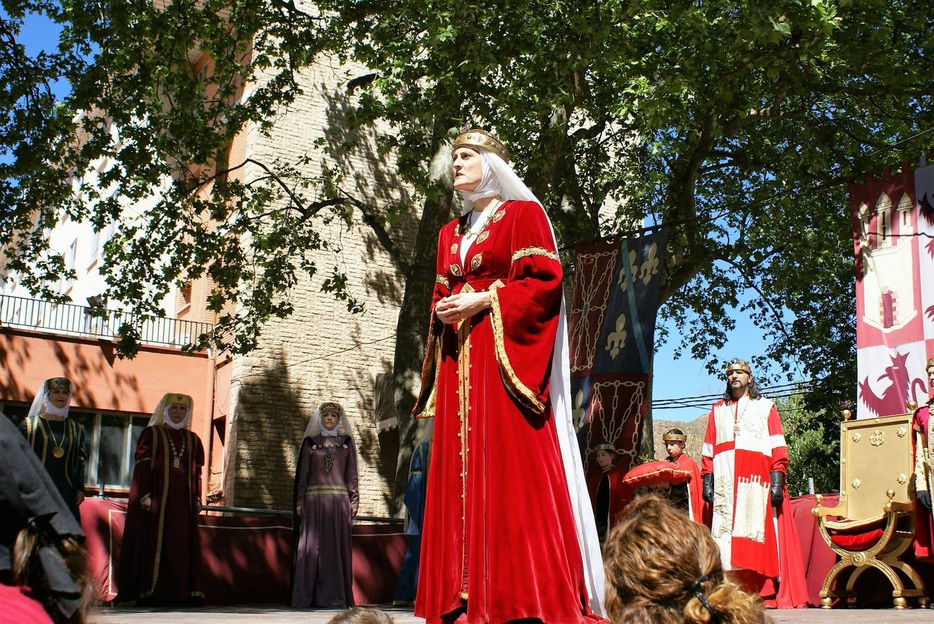 Aclamación de Fernando III en Nájera