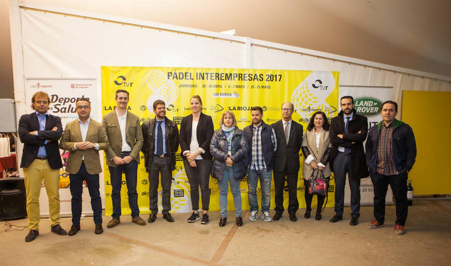 Pádel Interempresas. Primera jornada