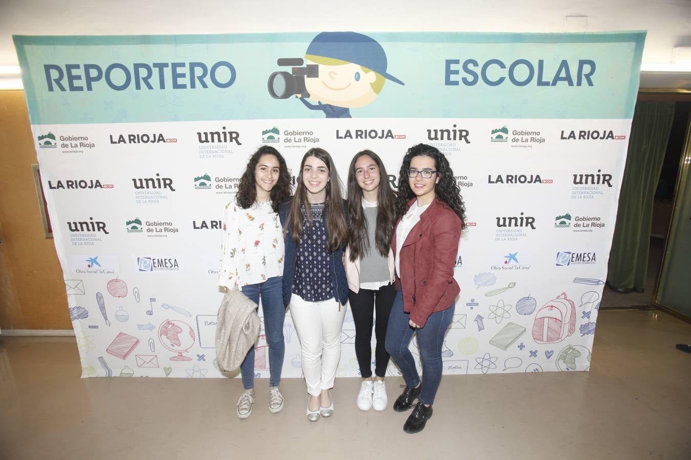 El photocall de Reportero Escolar